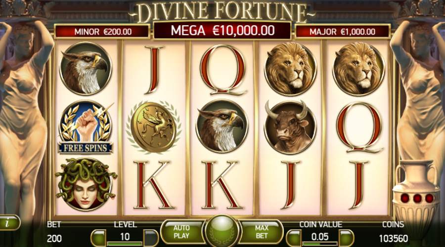 Divine Fortune Jeu