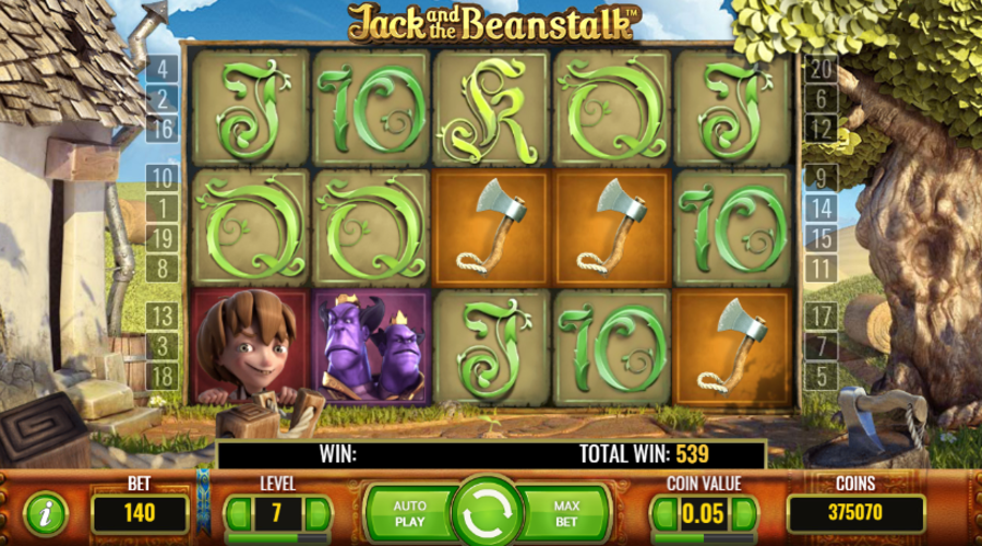 Jack and the Beanstalk Jeu