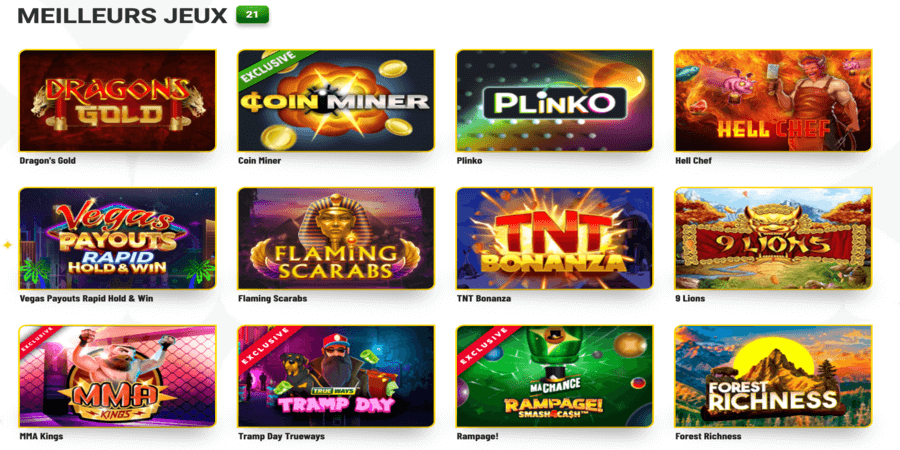 Ma Chance Casino Jeux