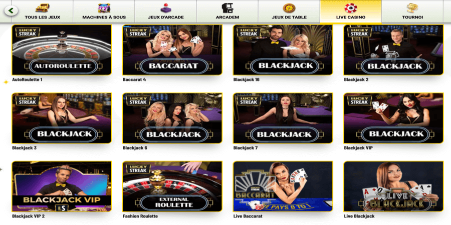 Ma Chance Live Casino