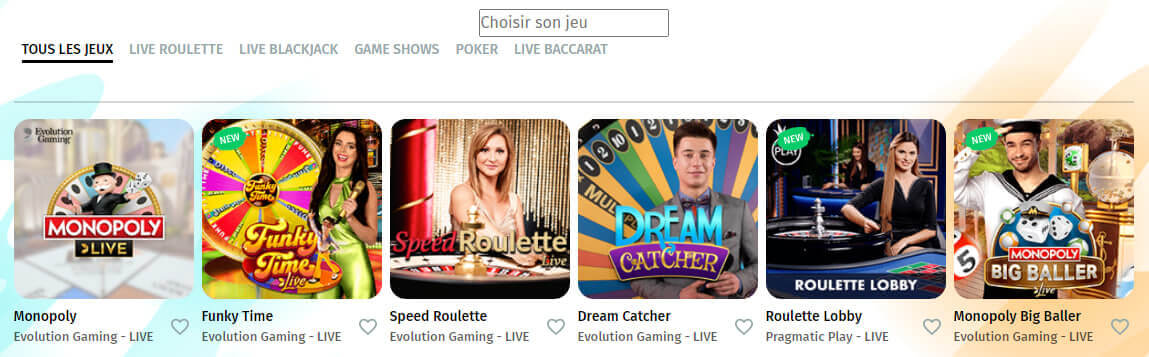 Happy Hugo Live Casino