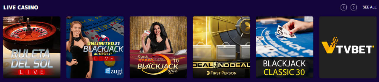 Spin Spirit Live Casino