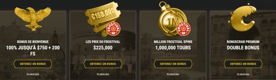 Casinoly Bonus et Promotions