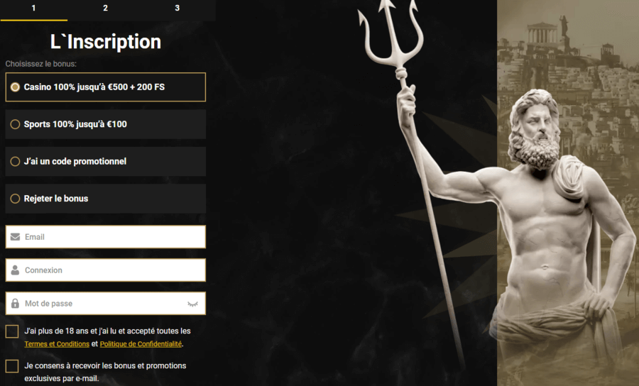 Casinoly Inscription