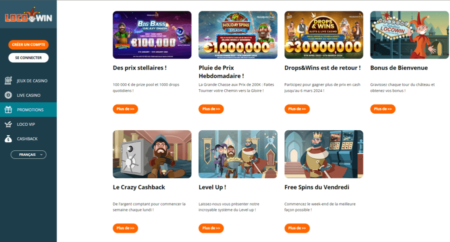 Locowin Casino Bonus