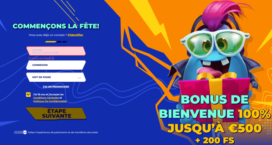 Mr Pacho Casino Inscription