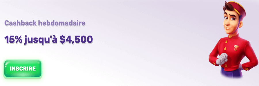 Cashback Hebdomadaire Slots Palace Casino Cashback Hebdomadaire