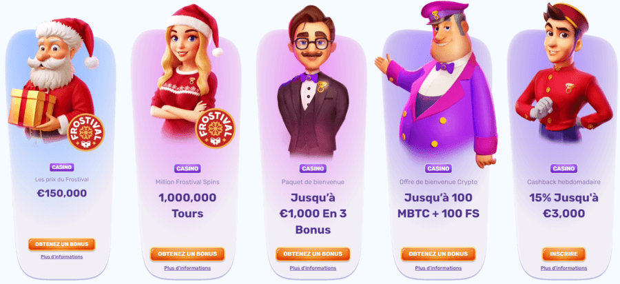 Bonus SlotsPalace Casino Bonus