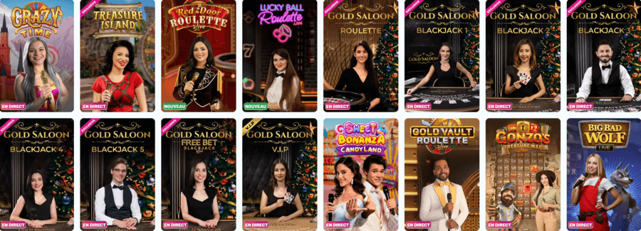 Live Casino SlotsPalace Live Casino