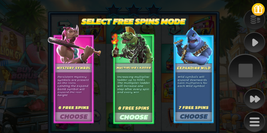 Beast Mode Free Spins