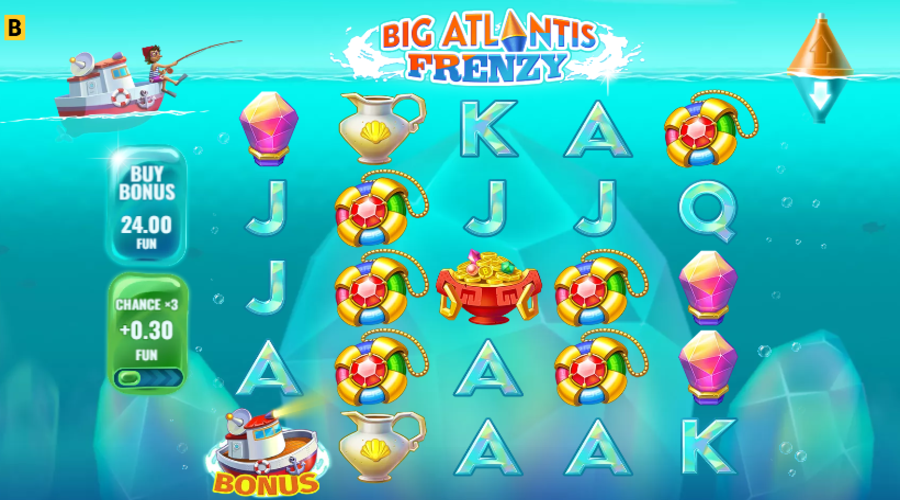 Big Atlantis Frenzy Jeu
