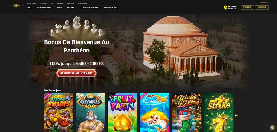 Casinoly Casino en ligne