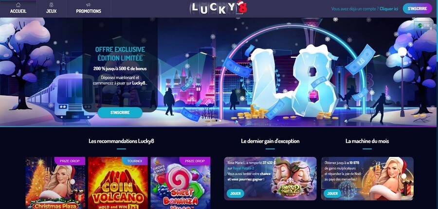 Lucky8 Casino en ligne
