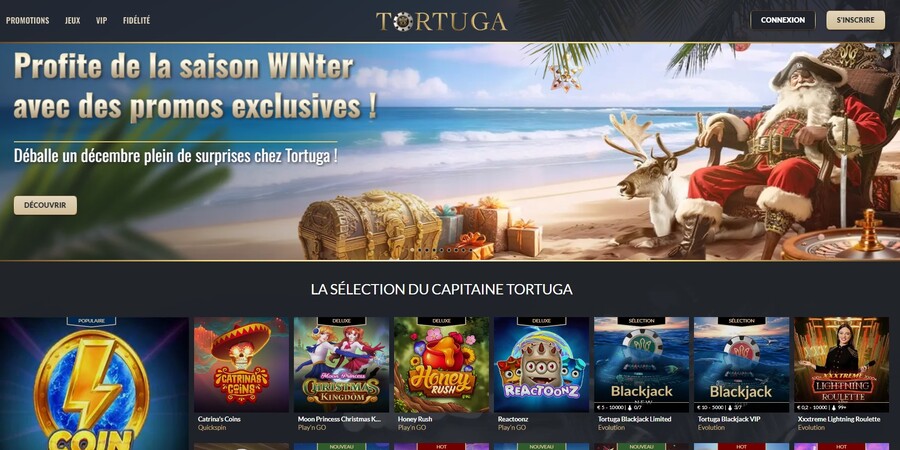 Tortuga Casino en ligne