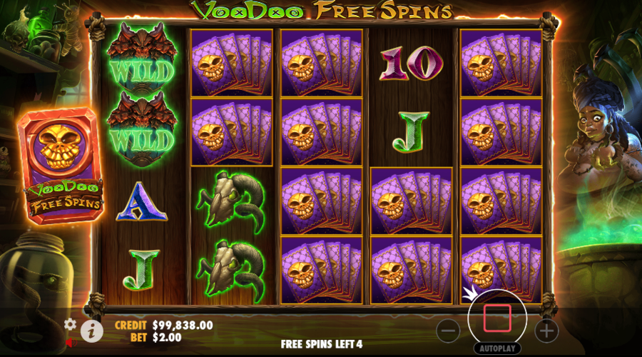 Voodoo Magic Free Spins
