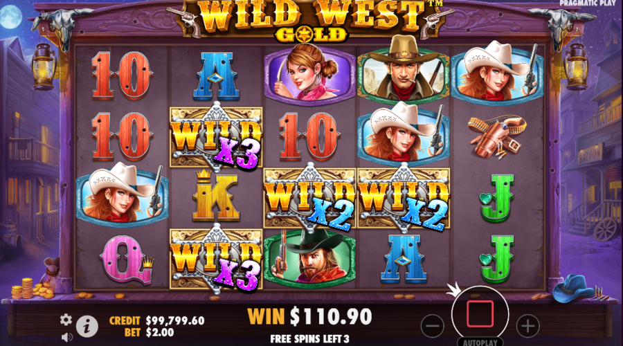 Wild West Gold Free Spins