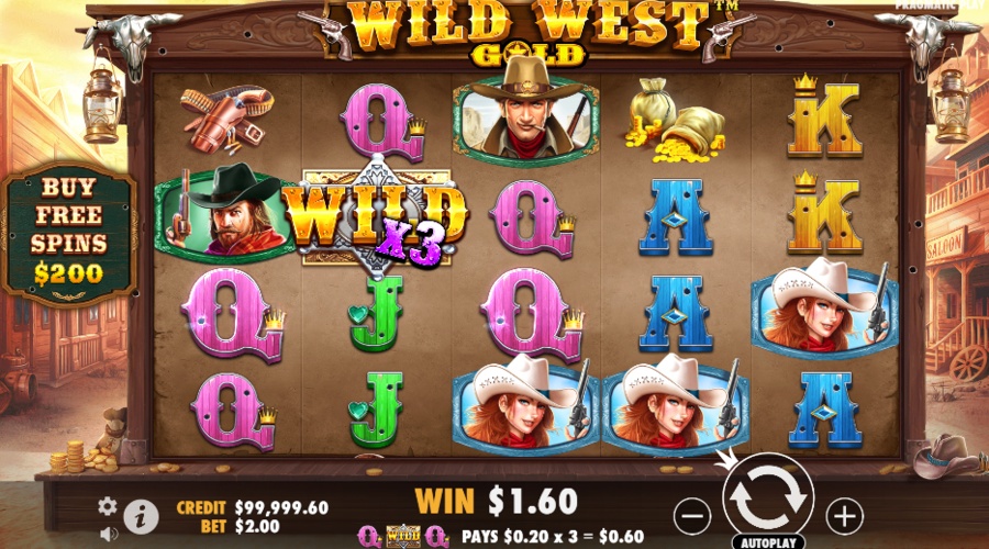 Wild West Gold Jeu