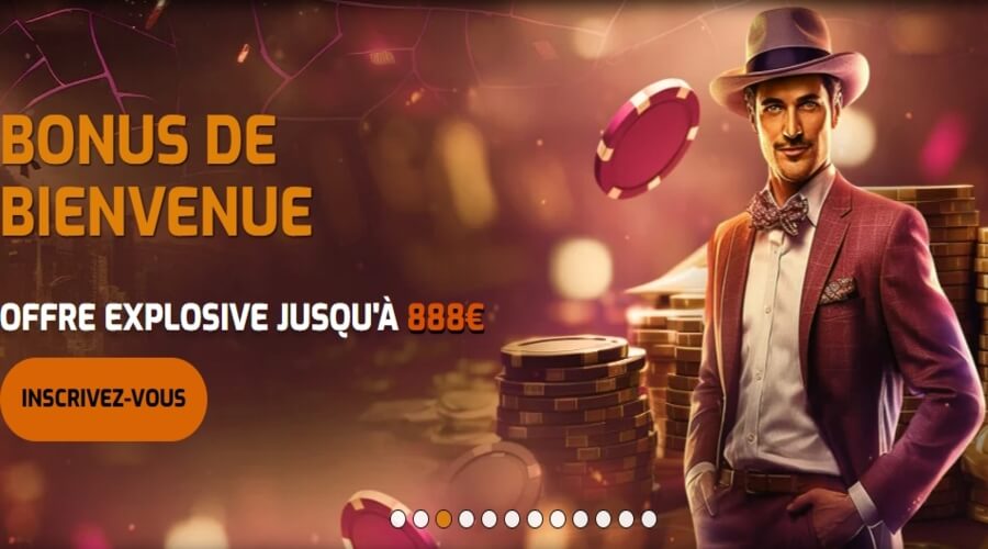 Bonus de Bienvenue Casino Intense Bonus de Bienvenue