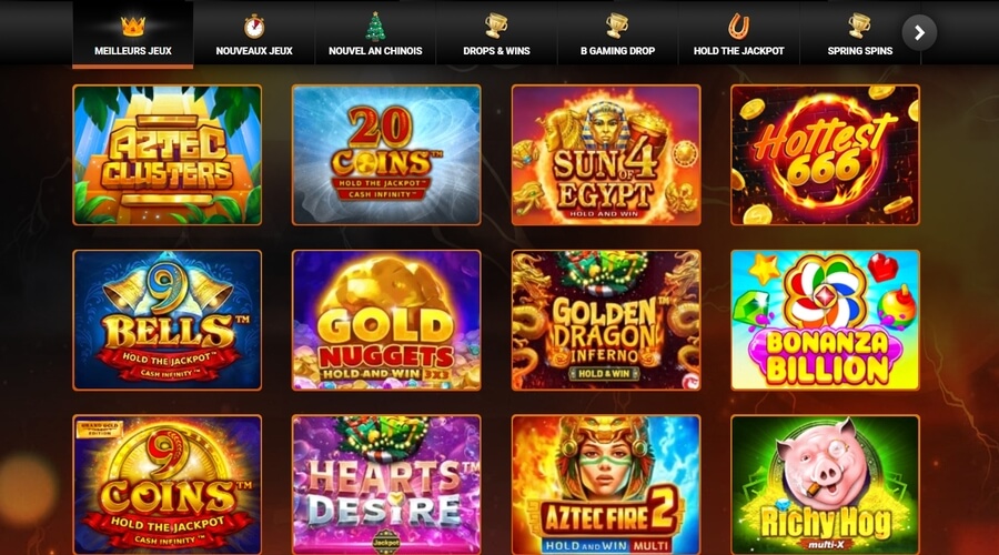 Jeux Casino Intense Jeux