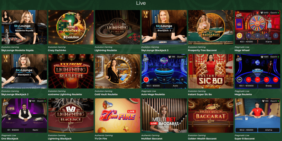 Live Casino Dublinbet Live Casino