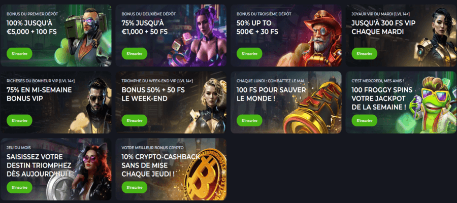Bonus JeetCity Casino Bonus
