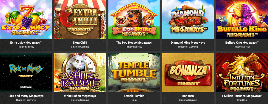 Woopwin Casino Megaways Jeux