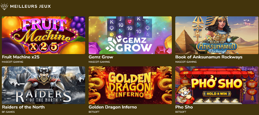 Jeux Kings Chance Casino Jeux