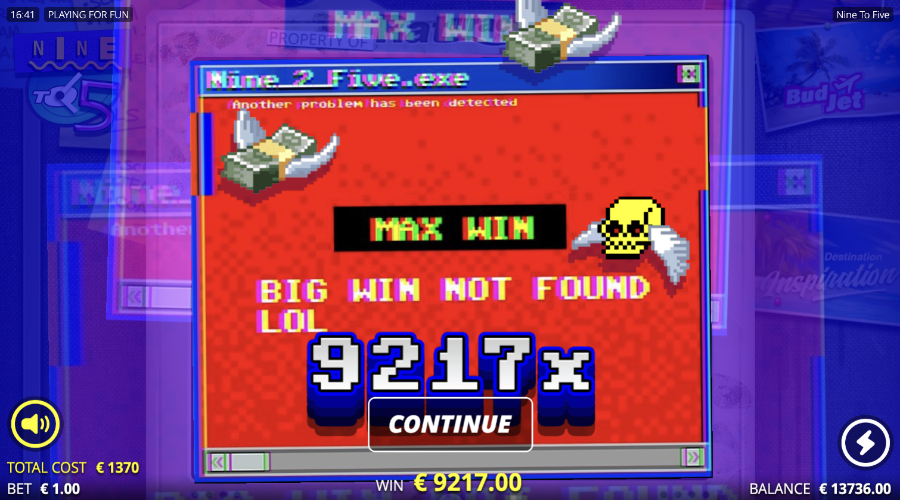 Tour Bonus Five to Nine Tour Bonus