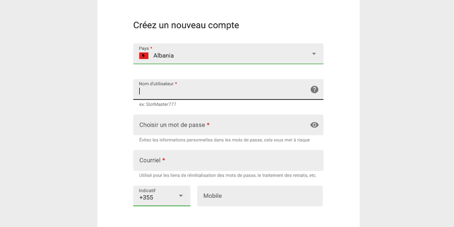 Inscription Royal Vegas Casino Inscription