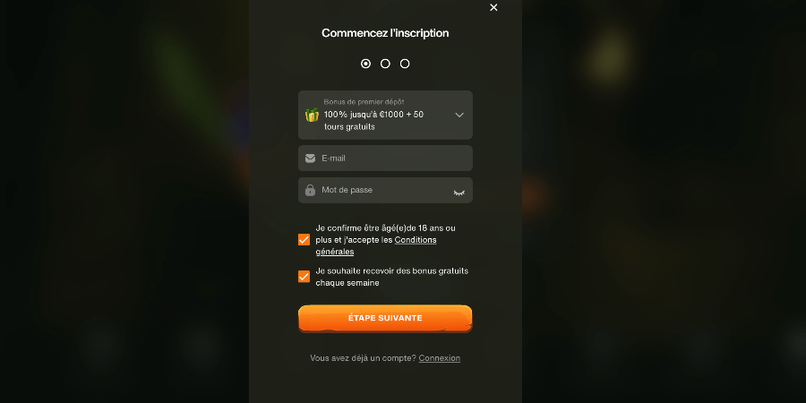 Cashwin Casino Inscription