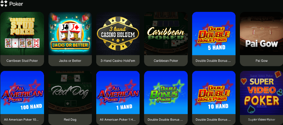 Cashwin Casino Poker
