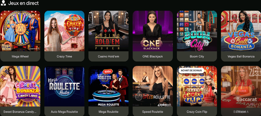 Cashwin Live Casino