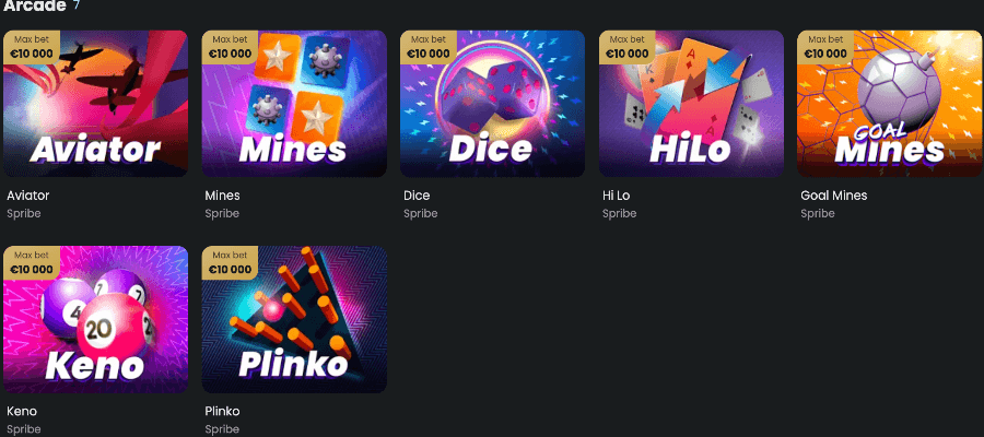 Autres Jeux Cloudbet Casino Autres Jeux