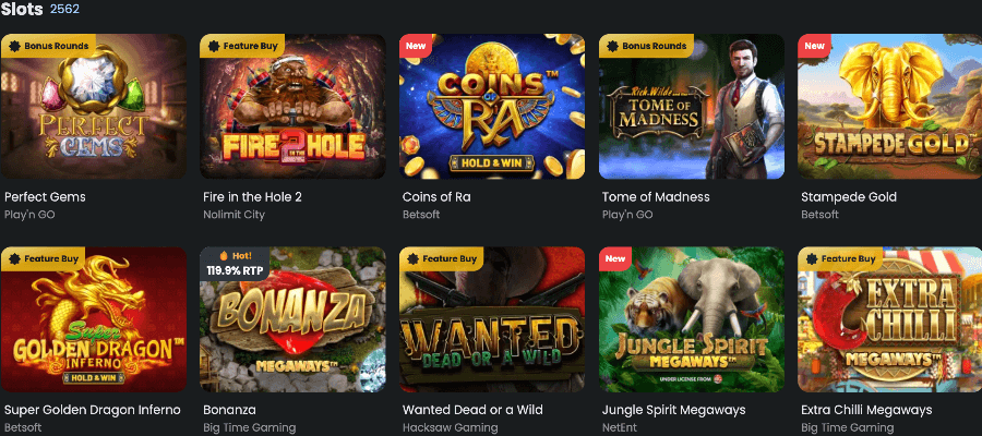 Machines a Sous Cloudbet Machines a Sous