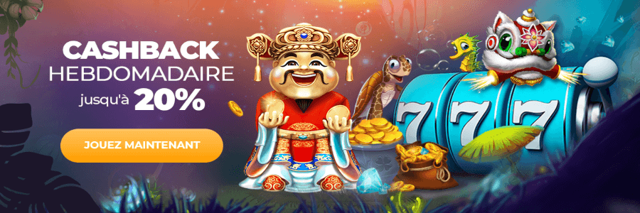 Cashback Hebdomadaire Gratorama Casino Cashback Hebdomadaire
