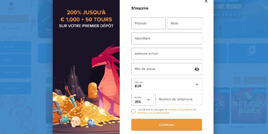 Lord Of The Spins Casino Inscription