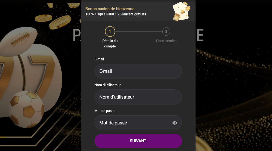 Inscription SlotsVil Casino Inscription