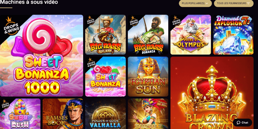 Machines a sous SlotsVil Casino Machines a sous