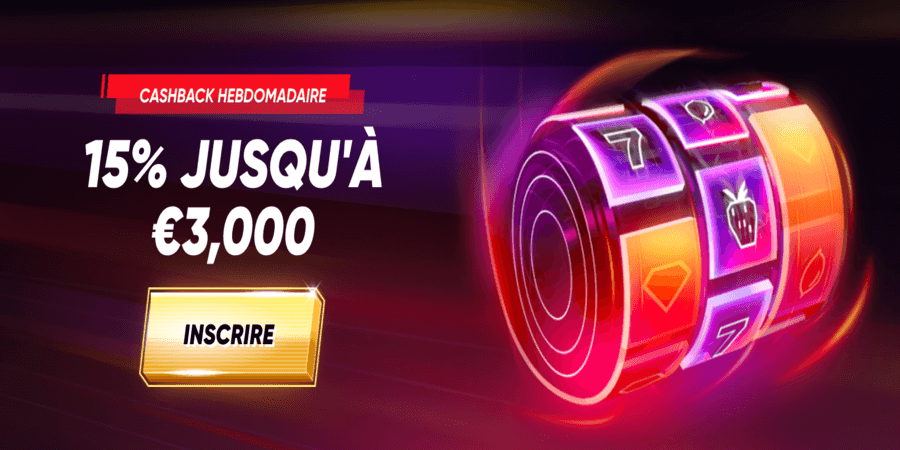 QuickWin Casino Cashback Hebdomadaire