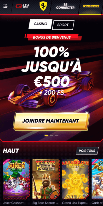 QuickWin Casino Mobile