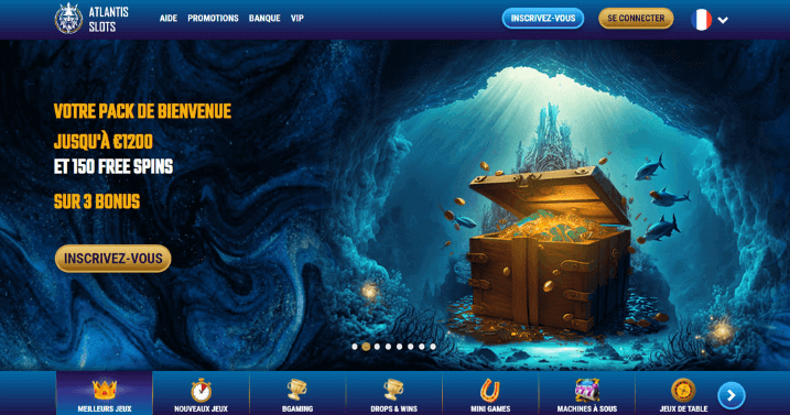 Atlantis Slots Casino Atlantis Slots Casino France