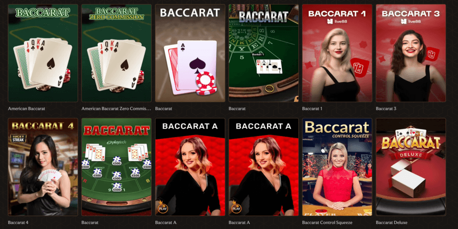 CrownPlay Casino Baccarat
