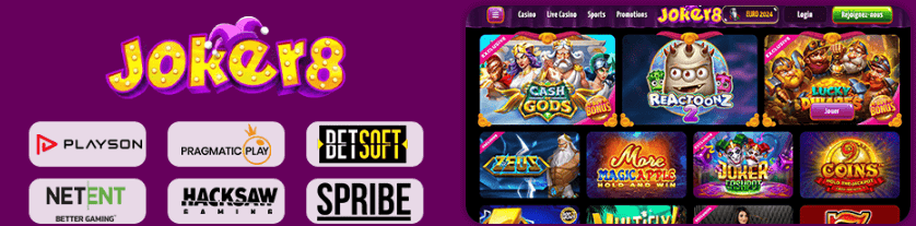 Jeux Joker8 Casino Jeux