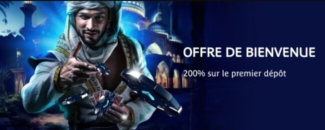 Prince Ali Casino Bonus de bienvenue