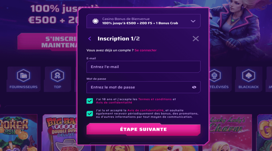 Casino Inscription Roby Casino Inscription