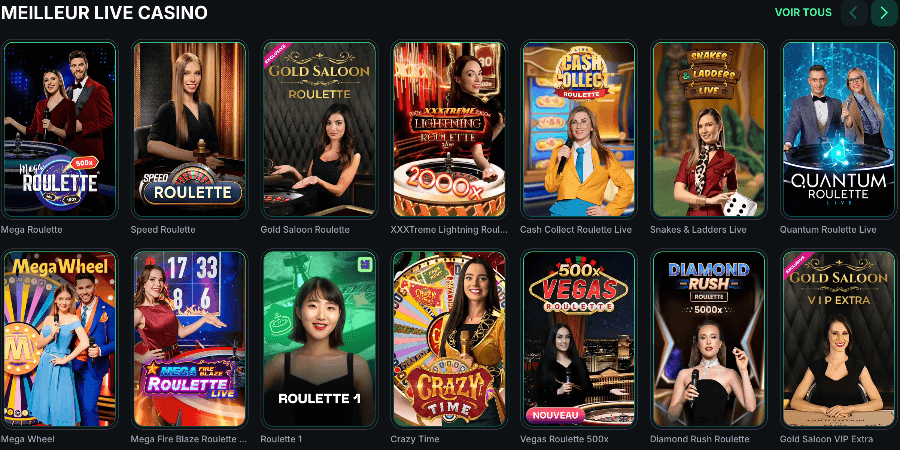 Kinbet Live Casino