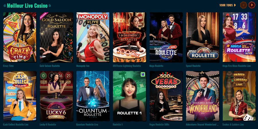 Live Casino Spinanga Live Casino