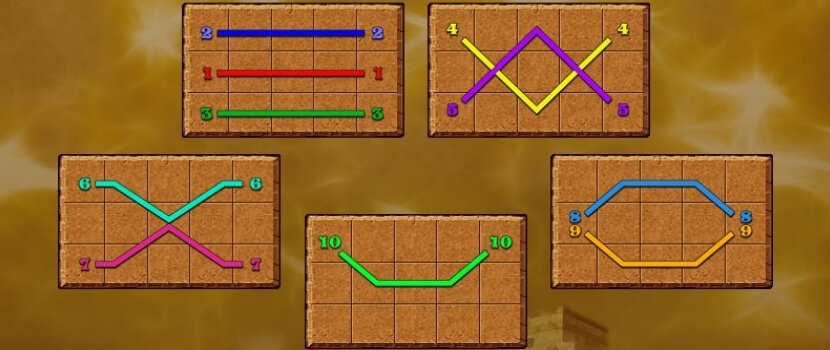 Book of Aztec Lignes de paiement