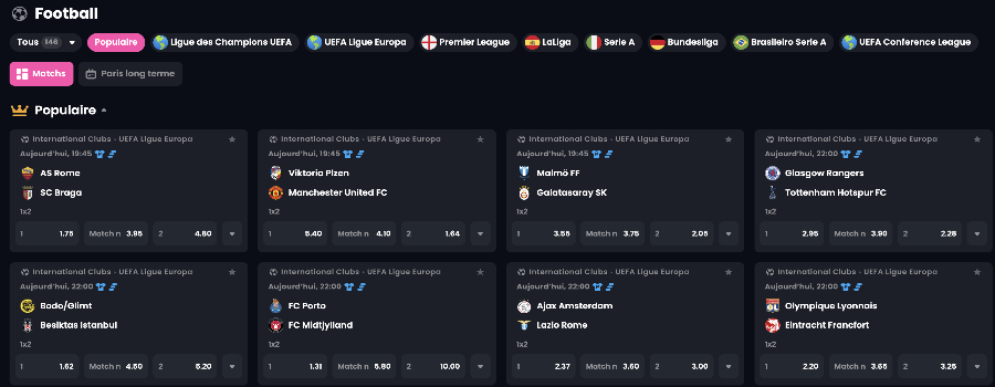 Paris Sportifs Rakebit Casino Paris Sportifs