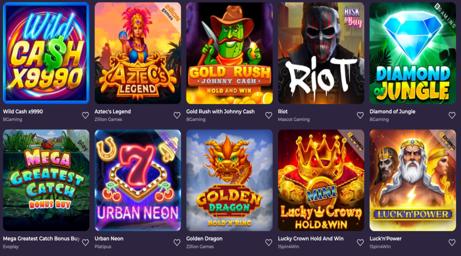 Machines a sous Coolzino Casino Machines a sous